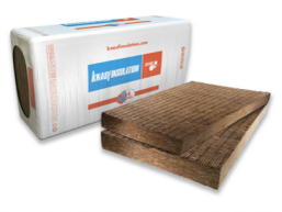 Plaque de laine de roche Rock4All 1200x600x80mm Rd : 2,25 6p/pack (=4,32 m²)