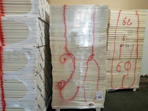 Tweede Keuze PIR 2-zijdig aluminium 1200x600x20mm Rd: 0,91 (0,72m²)