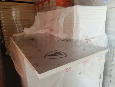 Tweede Keuze PIR 2-zijdig aluminium 1200x600x30mm Rd: 1,36 (0,72m2)