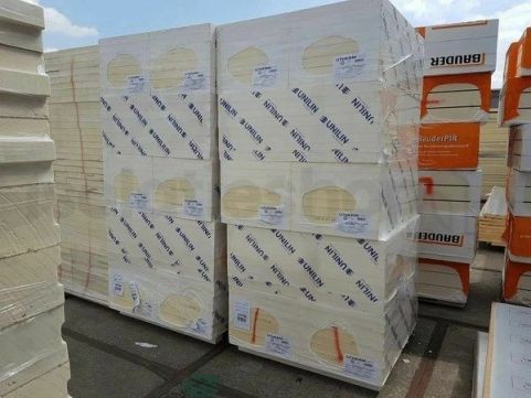 Polyuréthane (PIR) expansée choix B double face aluminium 1200x600x60mm Rd: 2,73 (0,72m2)