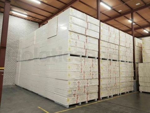 Polyuréthane (PIR) expansée choix B double face aluminium 2400x1200x100mm Rd: 4,54 (2,88m2)