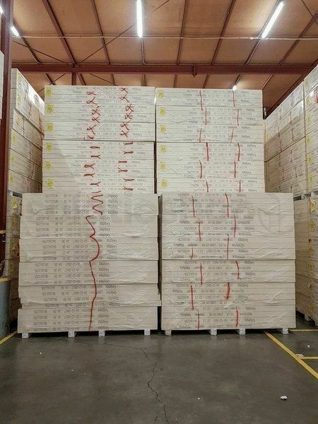 Polyuréthane (PIR) expansée choix B double face aluminium 2400x1200x100mm Rd: 4,54 (2,88m2)