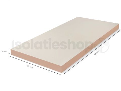 Plaque de sol Kooltherm / Resol K3 1200x600x70mm Rd : 3,30 6p/pack (=4,32 m²)