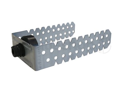Suspension directe pour montant placo métal profilé 125 mm C60/27 avec isolation acoustique (100 pièces)