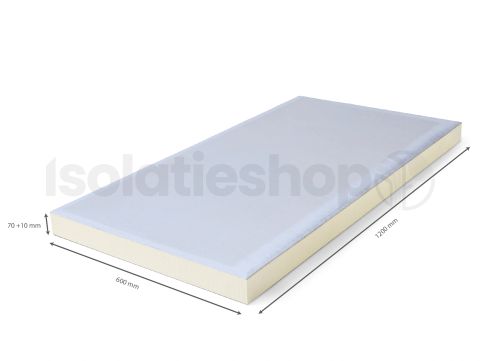 PIR + Fermacell 4AK 1200x600x70+12,5mm Rd:3,18 (=0,72 m²)