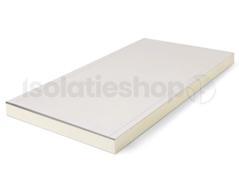 polyuréthane (PIR) expansée + Gips AK 1200x600x140+12,5mm Rd : 6.36 (=0,72 m²)