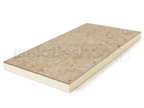 PIR + OSB 2440x600x100+12mm T&G Rd:4,54 (=1,44 m²)
