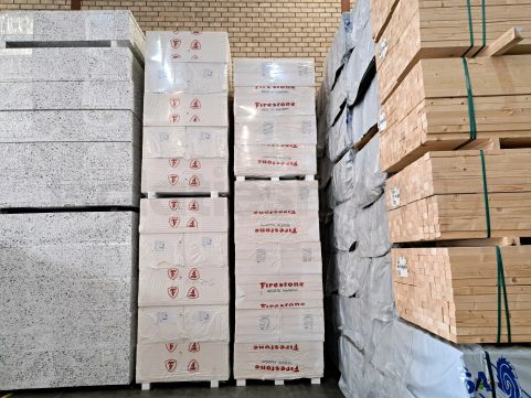 Polyuréthane (PIR) expansée choix B double face aluminium 1200x600x110mm Rd: 5,00 (0,72m2)