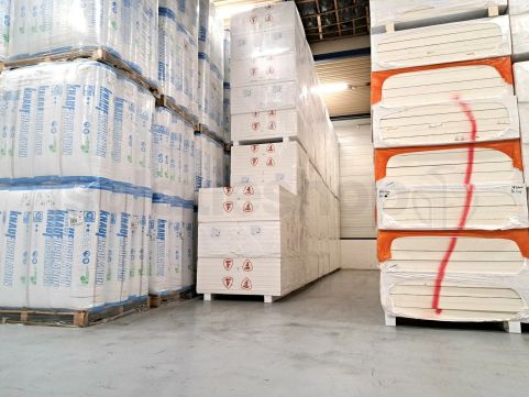 Polyuréthane (PIR) expansée choix B double face aluminium 1200x600x60mm Rd: 2,73 (0,72m2)