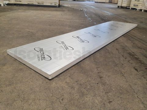 Tweede keuze PIR 2-zijdig aluminium 2500x600x40mm Rd:1,82 (1,50m²)