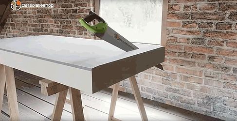 Stap 3 | Zaag de isolatieplaten op maat