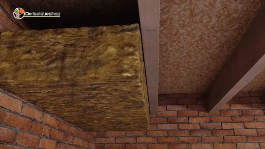 Stap 3 | Plaats het isolatiemateriaal